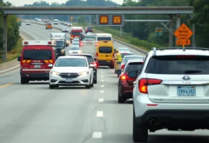 Multi-vehicle crash on Interstate 10 in Seguin