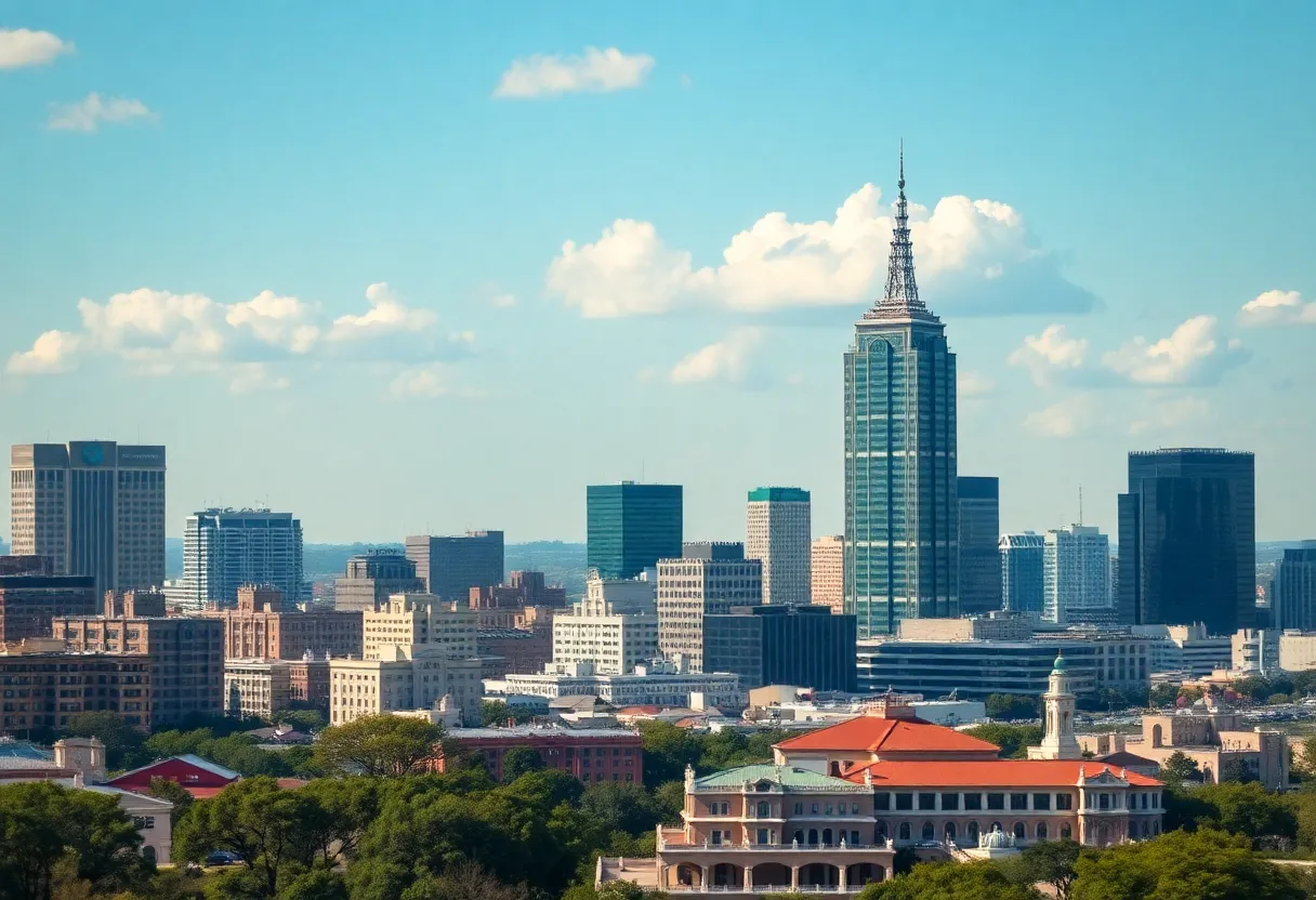 San Antonio skyline representing the Texas loan market