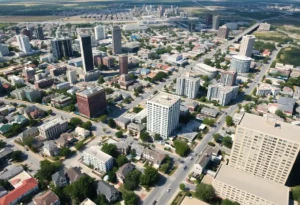 Overview of Texas metropolitan areas showcasing housing and amenities