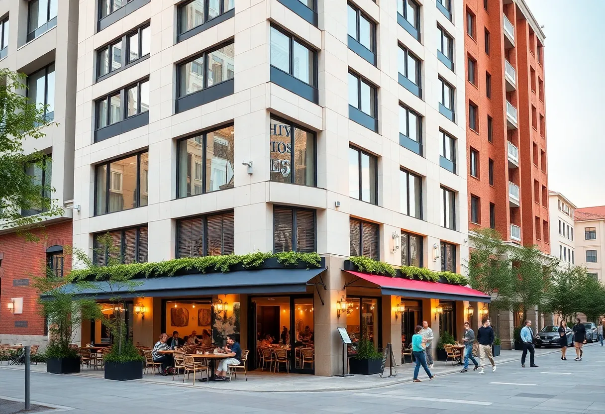 Boutique hotel next to Texas State University