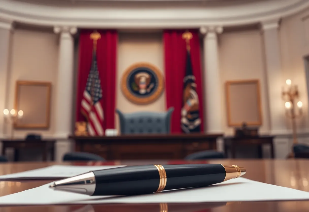 Autopen Device in Presidential Office