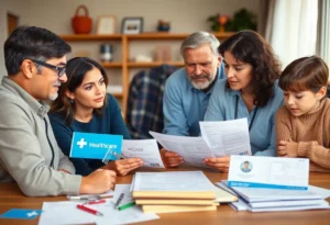 Conceptual image showing the impact of ACA subsidies on healthcare premiums.