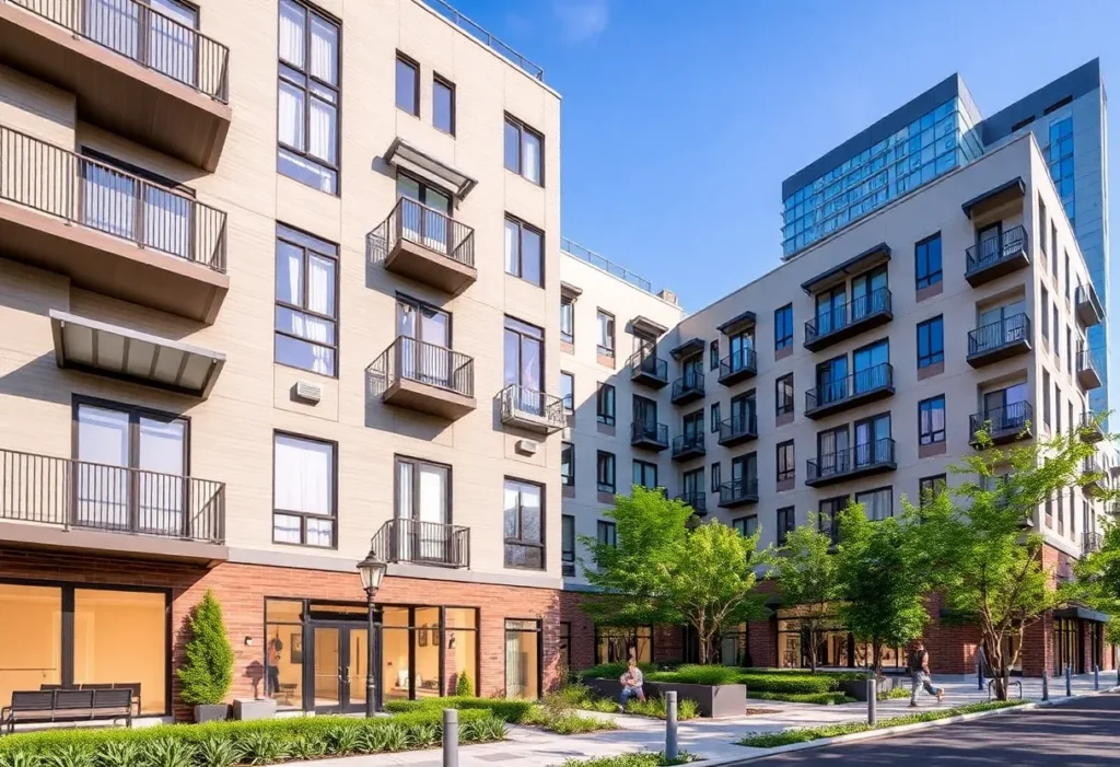 Rendering of the new affordable housing complex in San Antonio