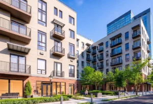 Rendering of the new affordable housing complex in San Antonio