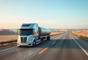 Autonomous trucks hauling frac sand on Texas highways