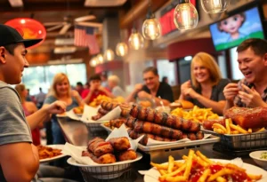Exterior view of BBQ Life by Chris, a popular barbecue restaurant in San Antonio.