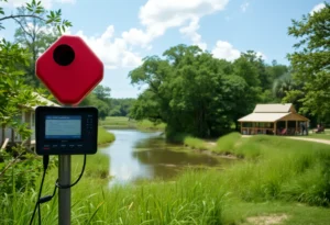 Camp Mystic safety features with flood-warning monitors and safety measures