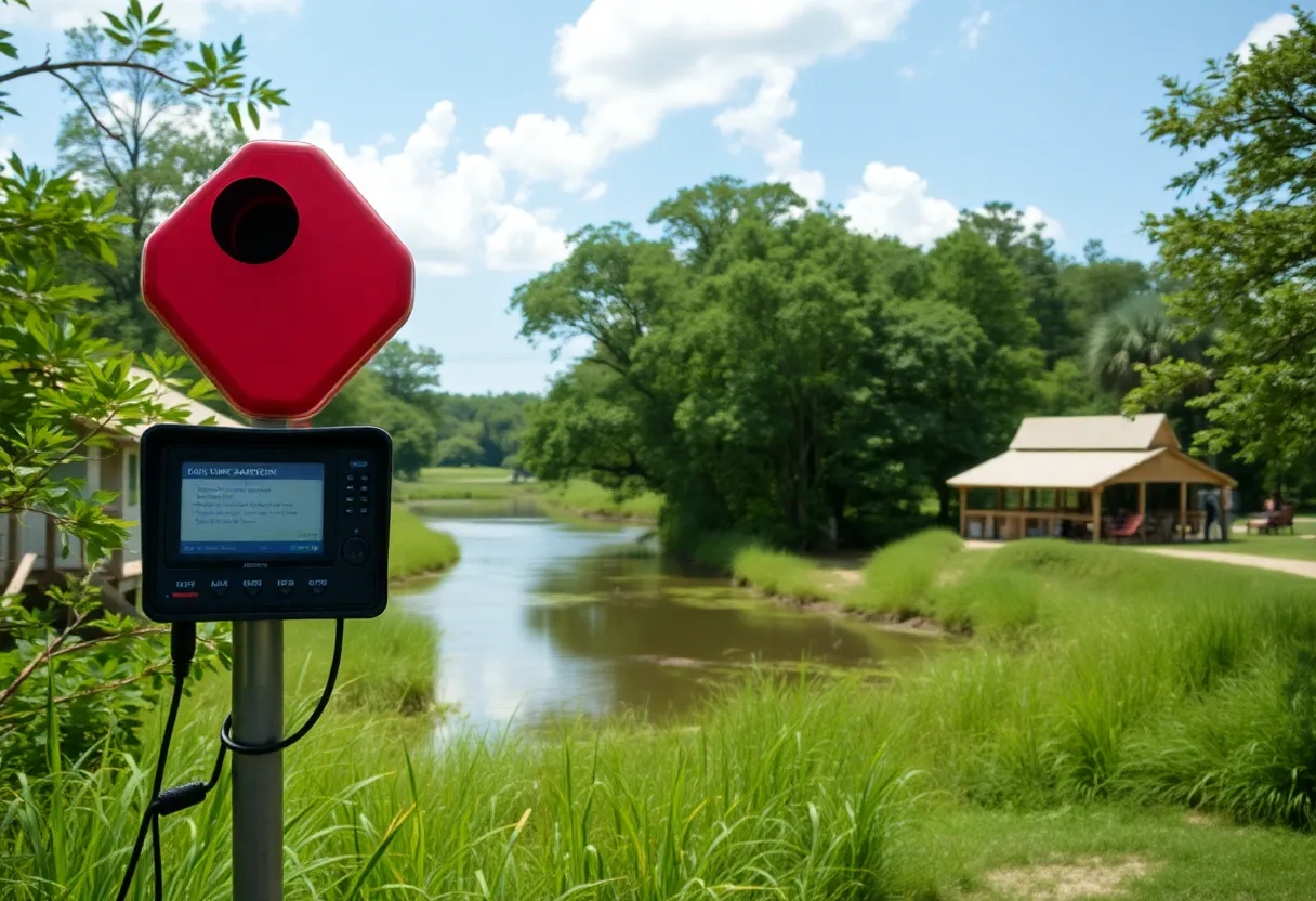 Camp Mystic safety features with flood-warning monitors and safety measures