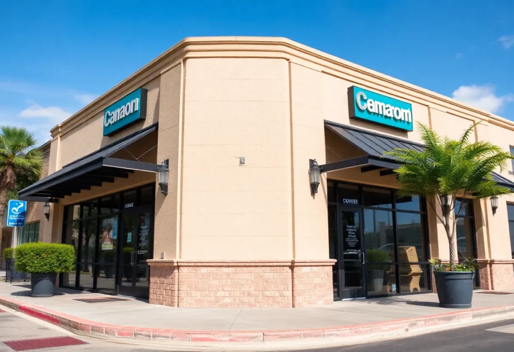 Clean commercial building exterior in San Antonio