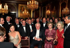 Collection of photos from Epstein's estate featuring political figures.