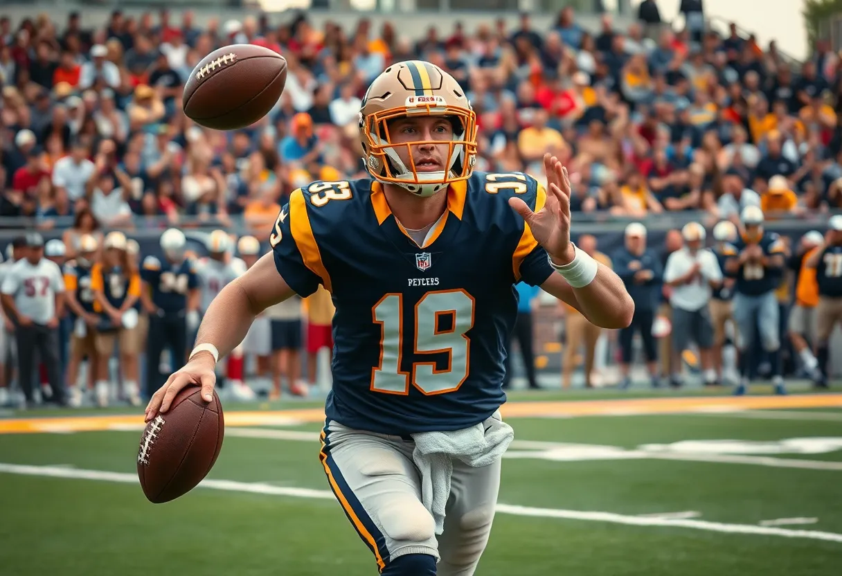 Quarterback Geno Smith leading the Raiders against the Texans.