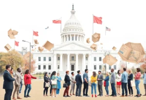 Conceptual representation of political changes in Hawaii