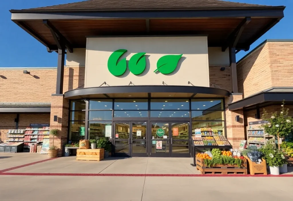 Render of the new H-E-B grocery store to open in Central Texas