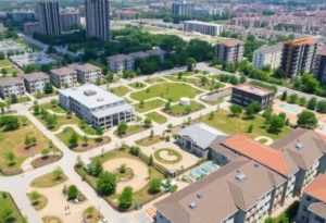 Rendering of new affordable housing projects in San Antonio