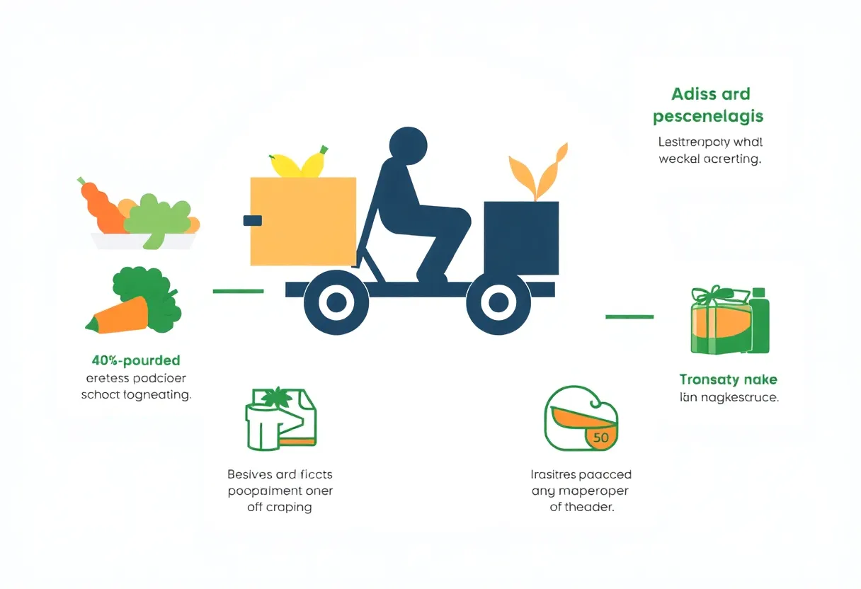 Concept image illustrating a settlement over deceptive grocery delivery practices.