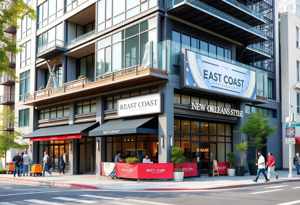 Construction of the redevelopment project at 5307 Broadway in San Antonio