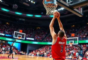 Houston Rockets player making a shot during a game against the Sacramento Kings