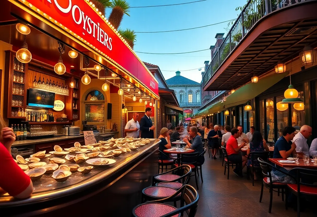 Image of the new oyster bar and NOLA chophouse in San Antonio