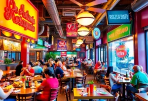 A collage of dishes and food experiences from San Antonio restaurants