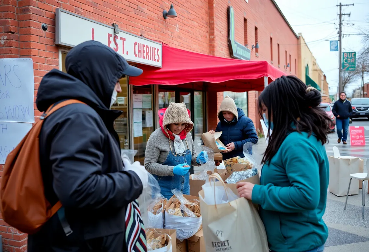 Local entrepreneurs in San Antonio supporting the community during winter storms.