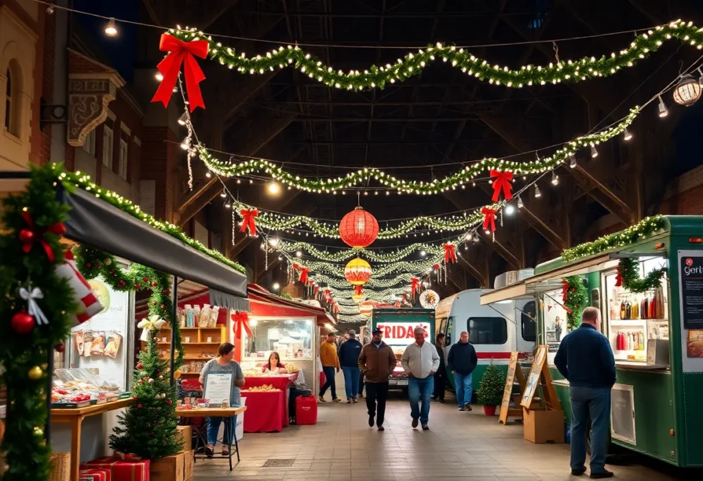 Holiday market featuring local small businesses in San Antonio
