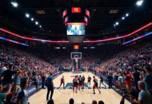 San Antonio Spurs players celebrating during the game against the Los Angeles Lakers.