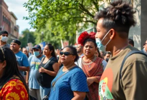 Photographic collage of San Antonio's community events and pivotal moments in 2025.