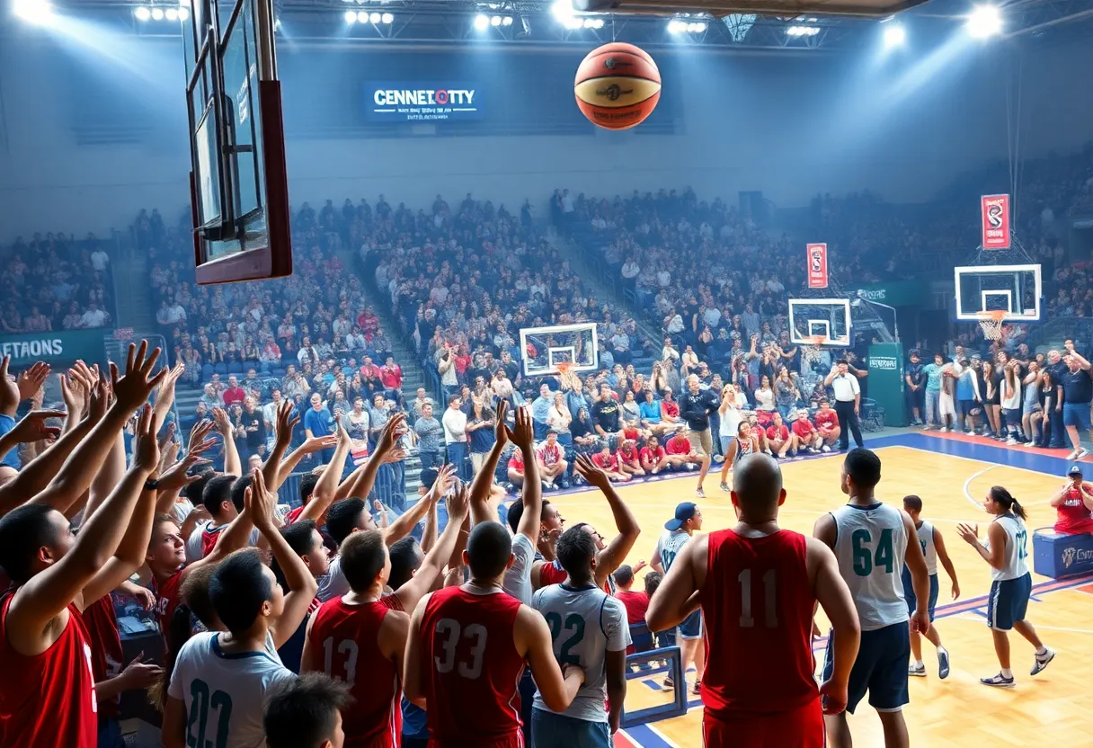 San Antonio Spurs dominating Oklahoma City Thunder in a basketball game.