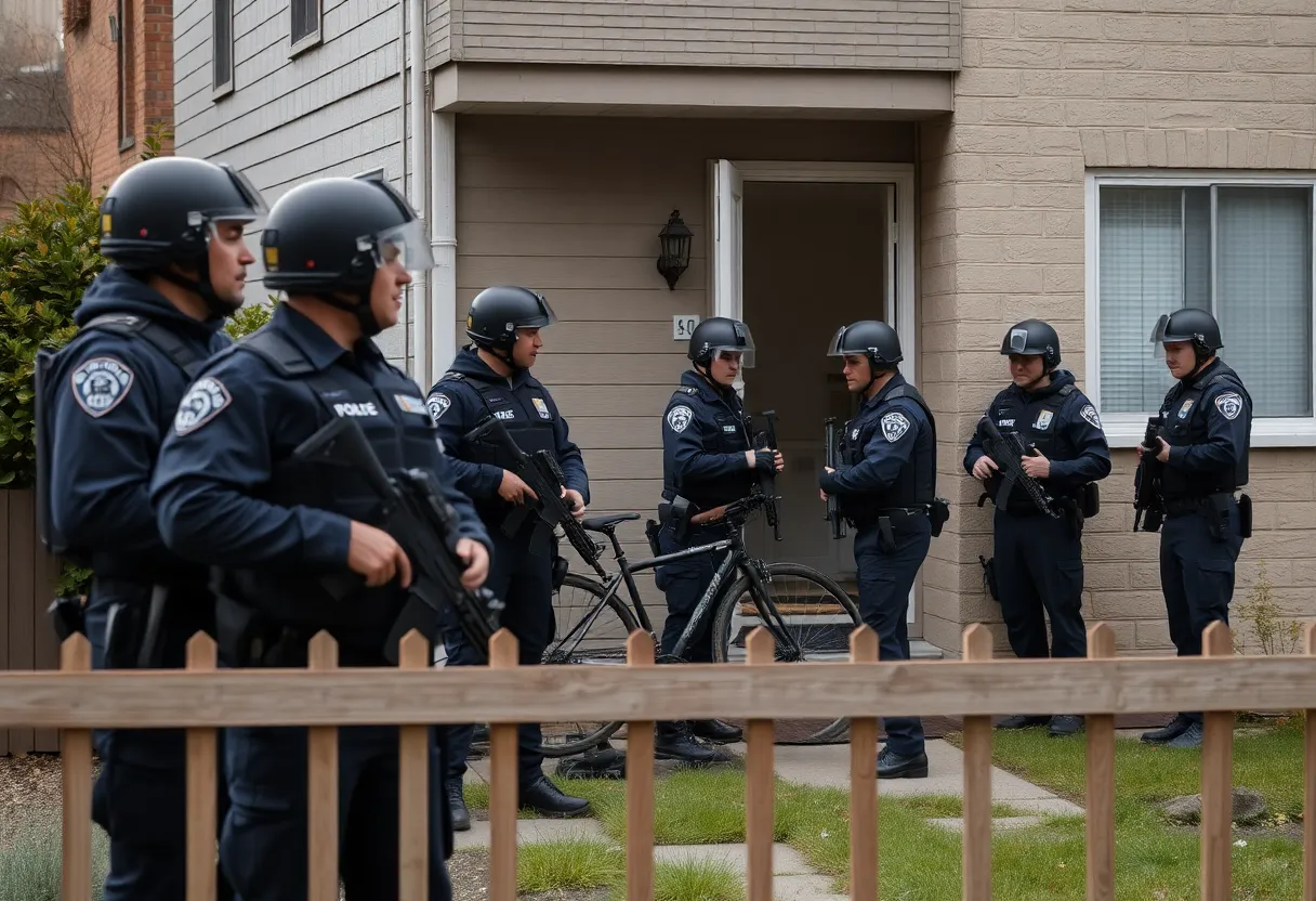Police responding to an apartment standoff in East San Antonio