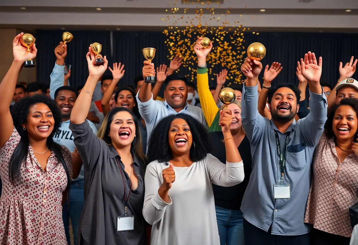 Community celebration for Survivor winner Savannah Louie