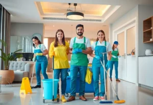 Professional cleaners providing services in Texas