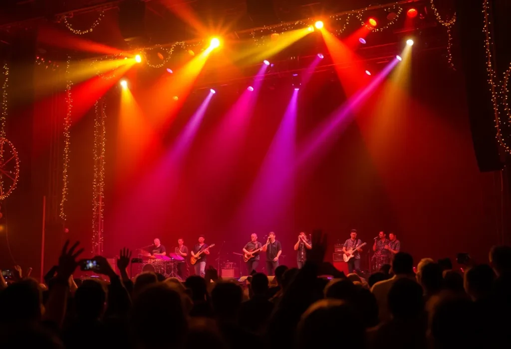 Live performance by the Trans-Siberian Orchestra at the Frost Bank Center