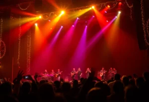 Live performance by the Trans-Siberian Orchestra at the Frost Bank Center