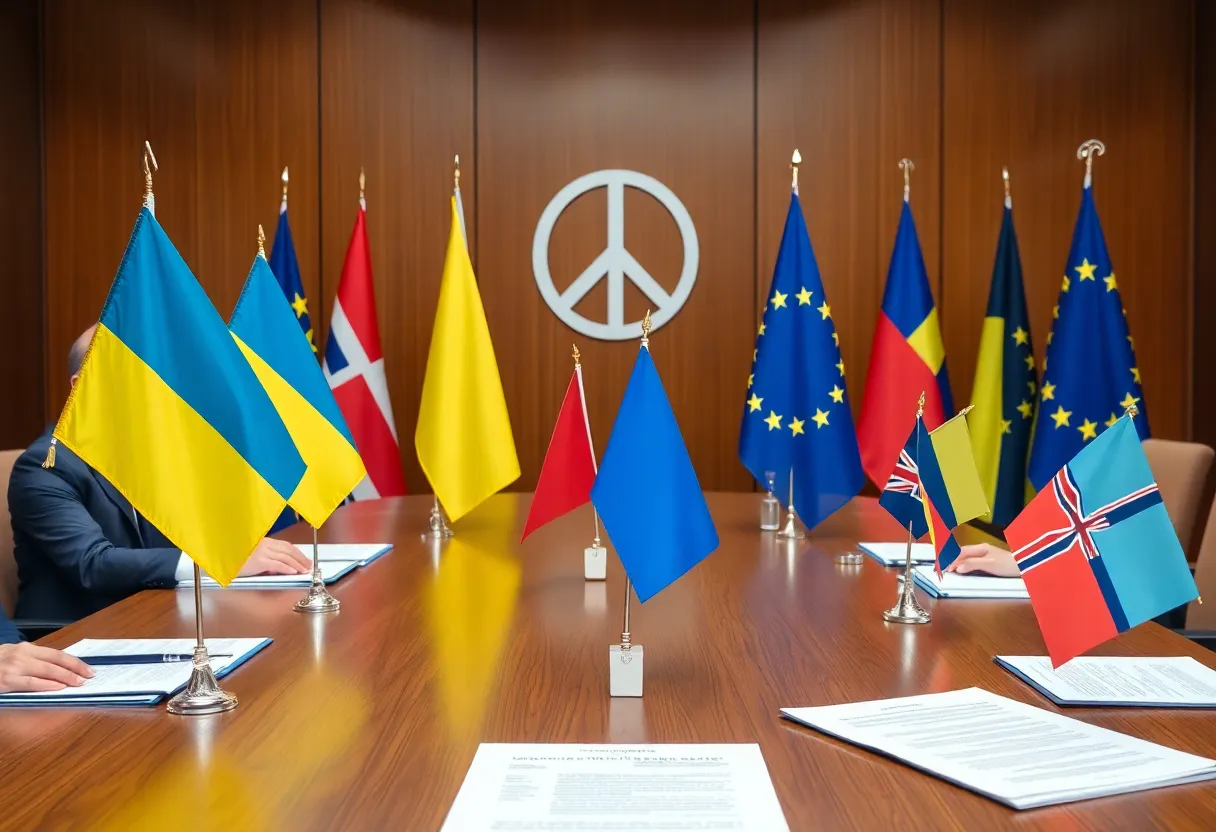 Diplomatic meeting on Ukraine's NATO negotiations