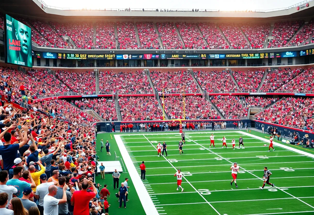 UTSA Roadrunners football team in a bowl game