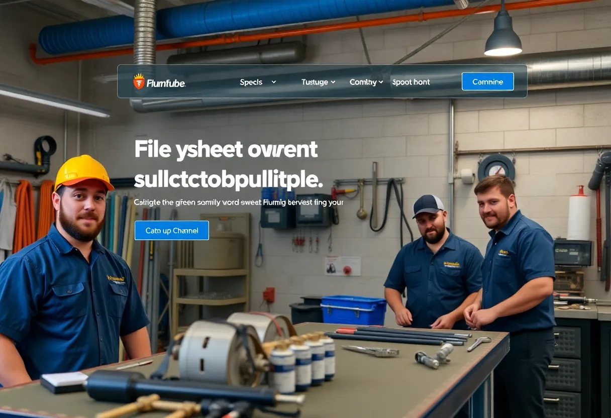 3 Rivers Plumbing team working on a plumbing project