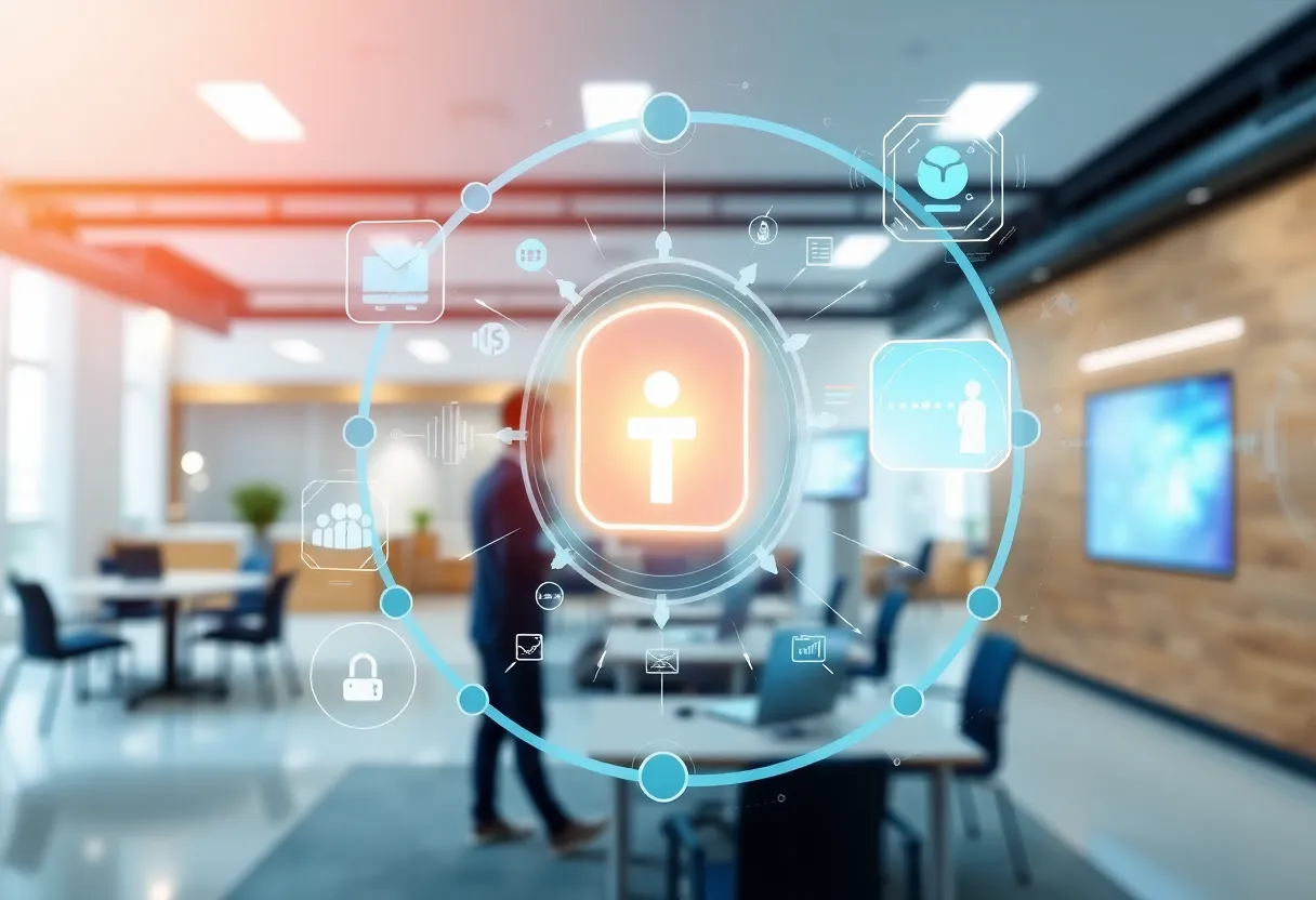 AI technology applied in healthcare for population health management.