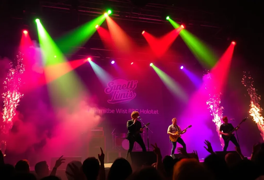 Alice Cooper performing live on stage
