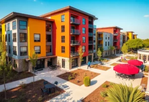 Student housing community in San Marcos, Texas