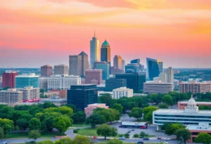 Skyline of Austin Texas symbolizing job opportunities