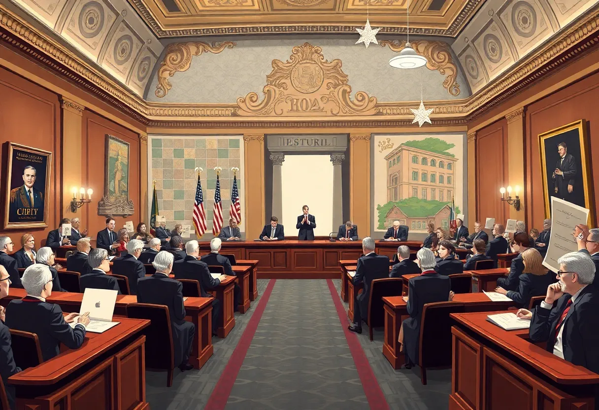 Senate leaders in discussion over the bipartisan spending agreement