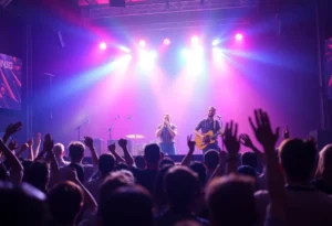 Two Tons of Steel performing a tribute concert to Buddy Holly