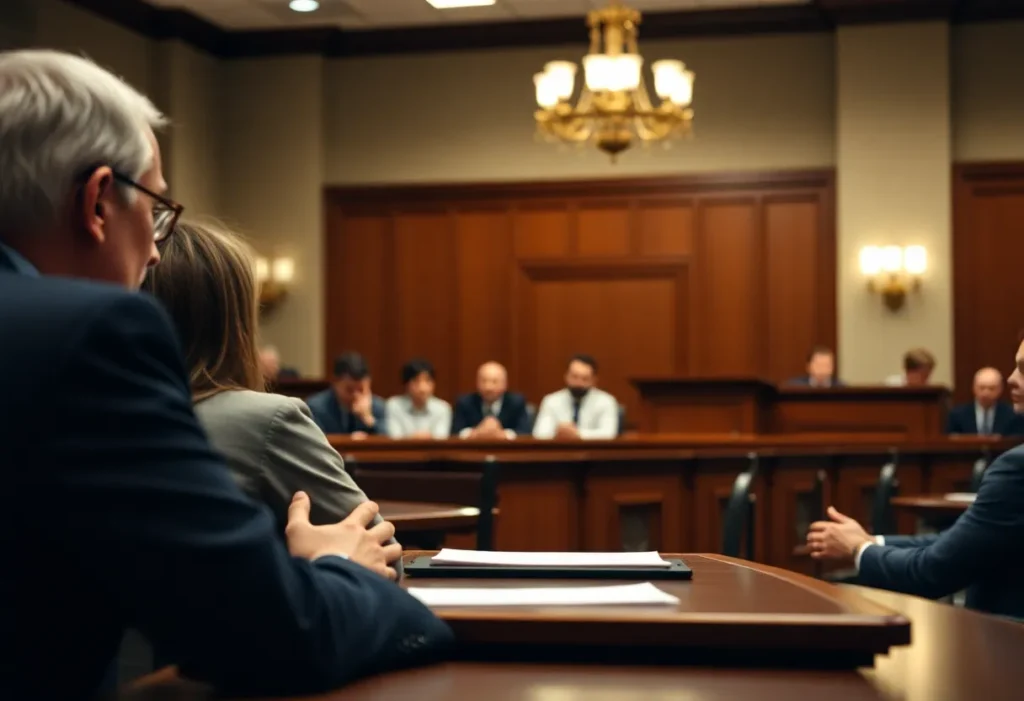 Courtroom where Uvalde shooting trial took place