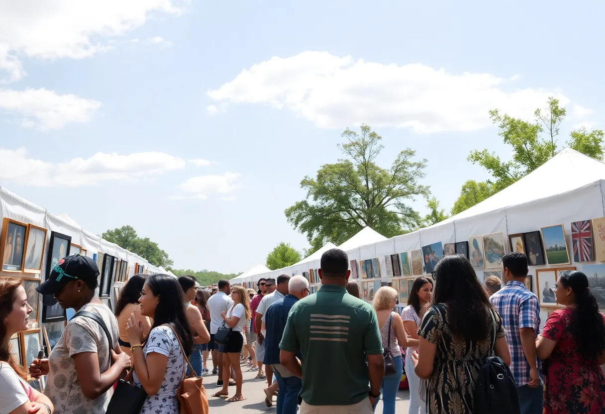 Community members participating in DreamWeek events