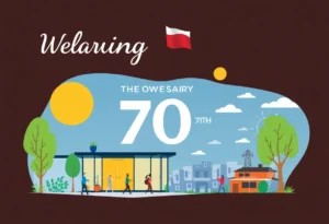 Dunaway design firm celebration event artwork