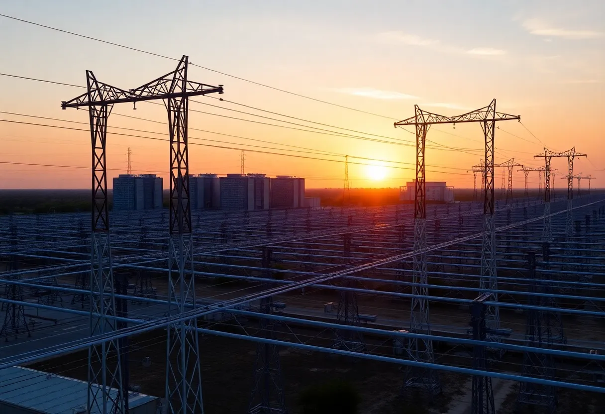 Power grid and data centers in Texas