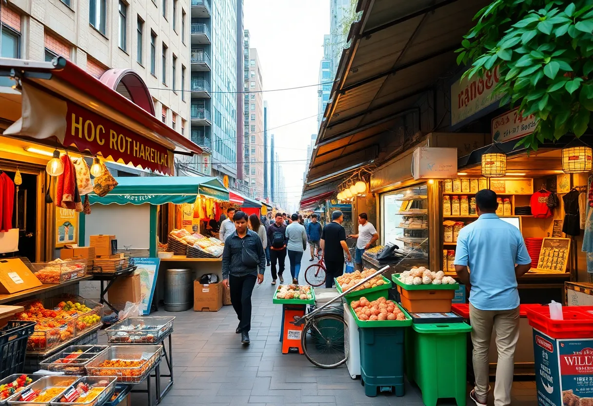 Vendors at Eva Dash Digital Marketplace in San Antonio.