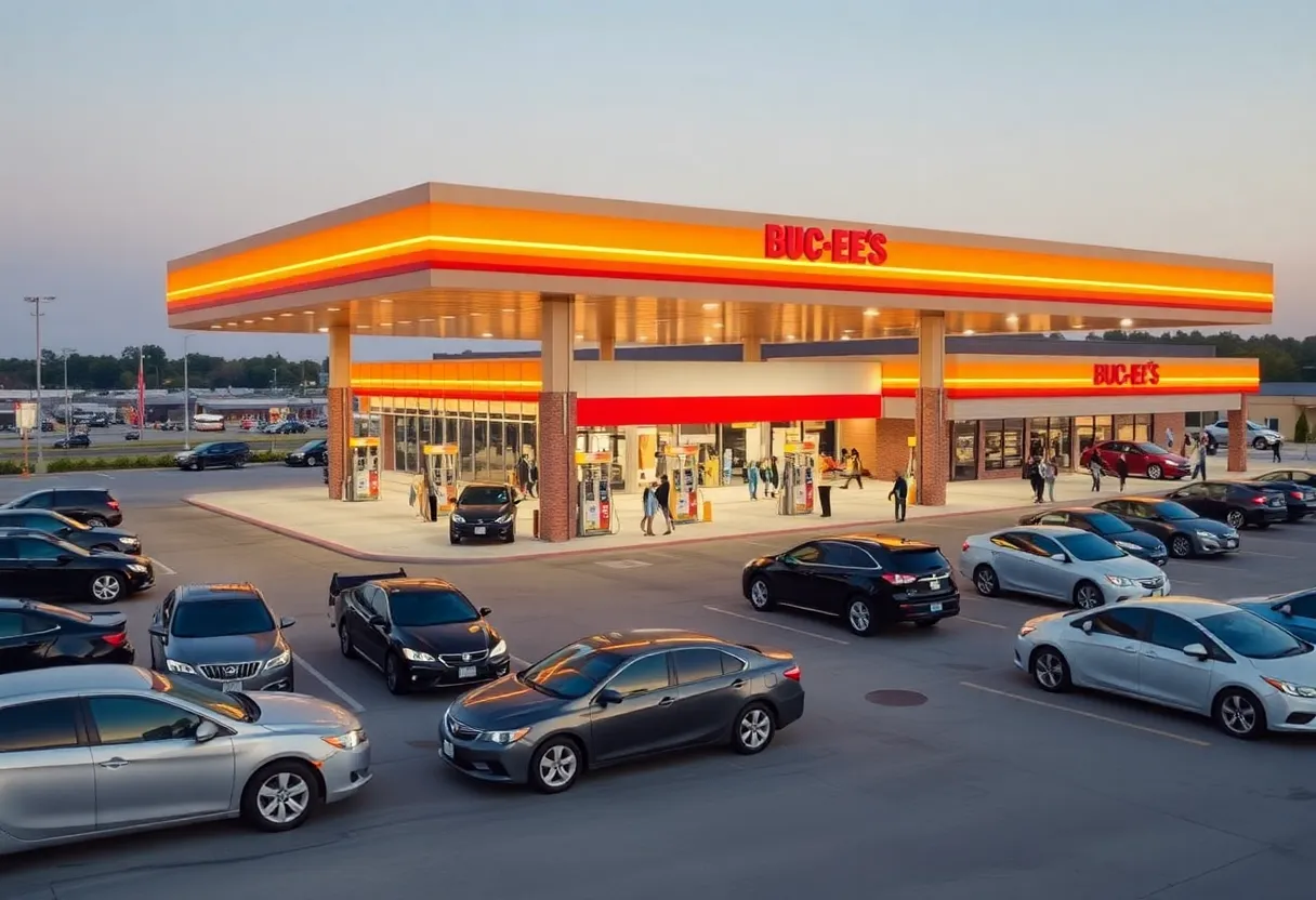 Large Buc-ee's travel center in Fort Pierce with gas pumps