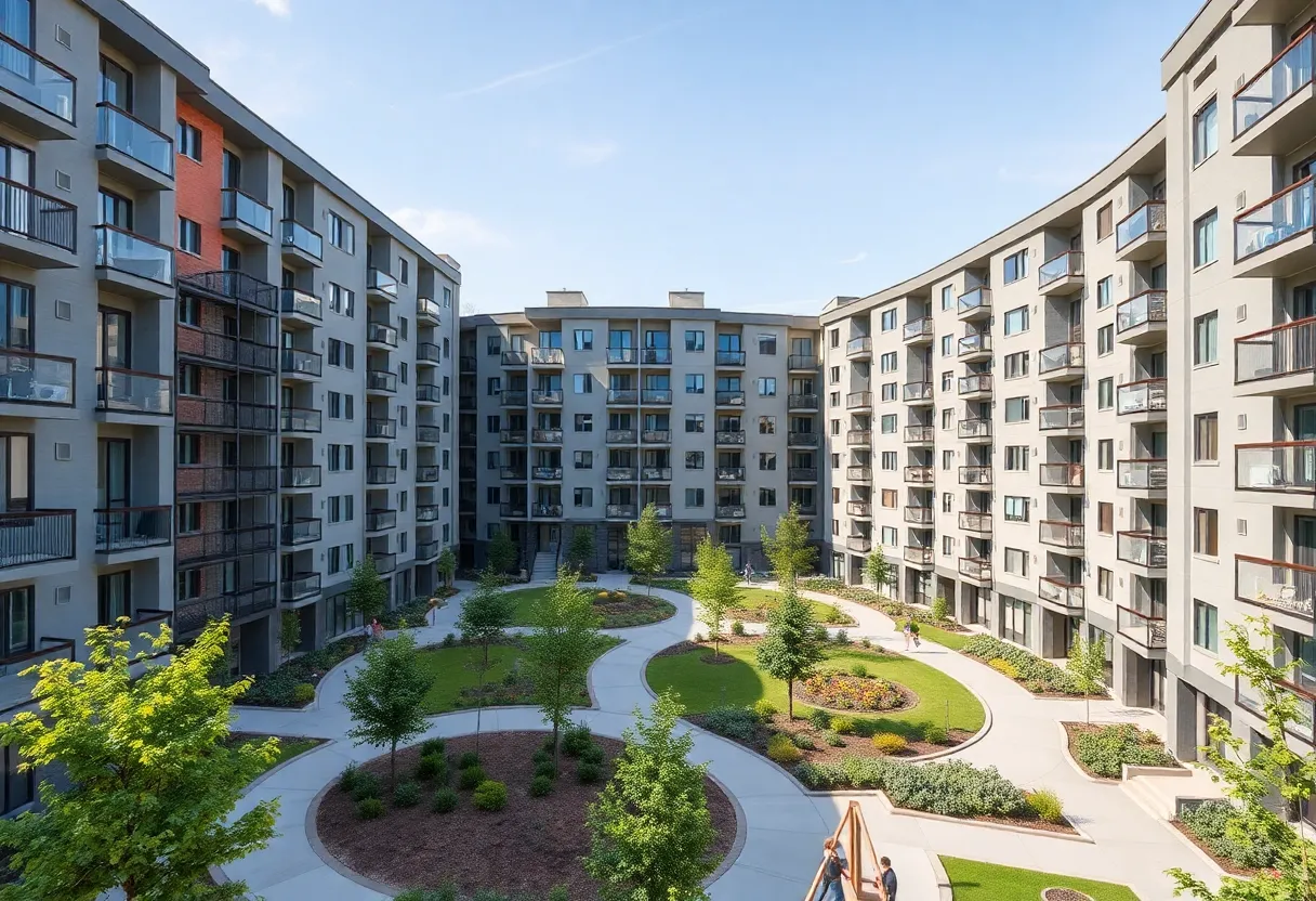 Affordable housing complex in San Antonio