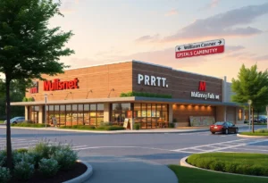 Conceptual rendering of H-E-B supermarket in East Austin